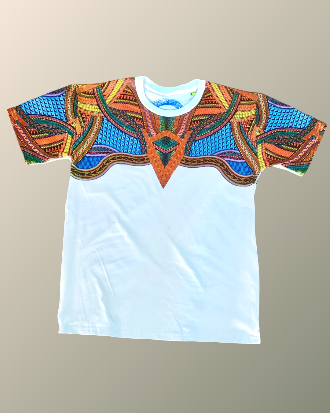 Psychedelic Alebrije Skin Pattern Inspired T-shirt | UV Reactive Screen print | Rave Festival Wear (Copy)